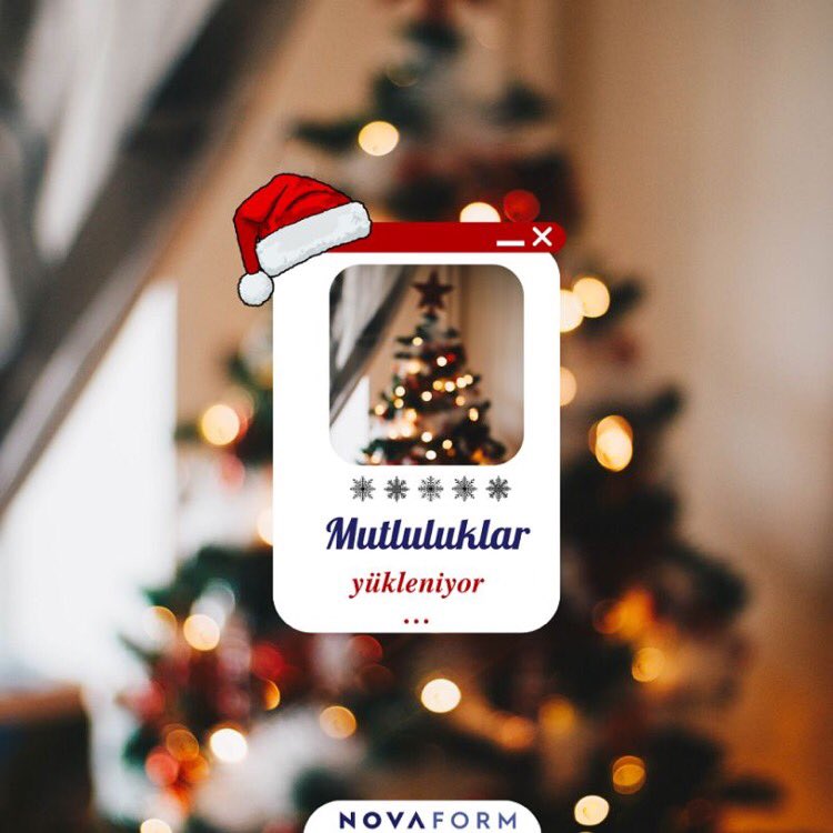 NovaForm bugünden itibaren yeni yılda mutluluk dağıtmaya hazırlanıyor...🎄🎅🏻🐞 

#bırakınyüklensin