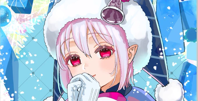 お手紙のイラスト多分完成しました…!印刷して色味の最終調整します!イラストにサインをしたりお返事の文書いたりなどこれからやります…! 