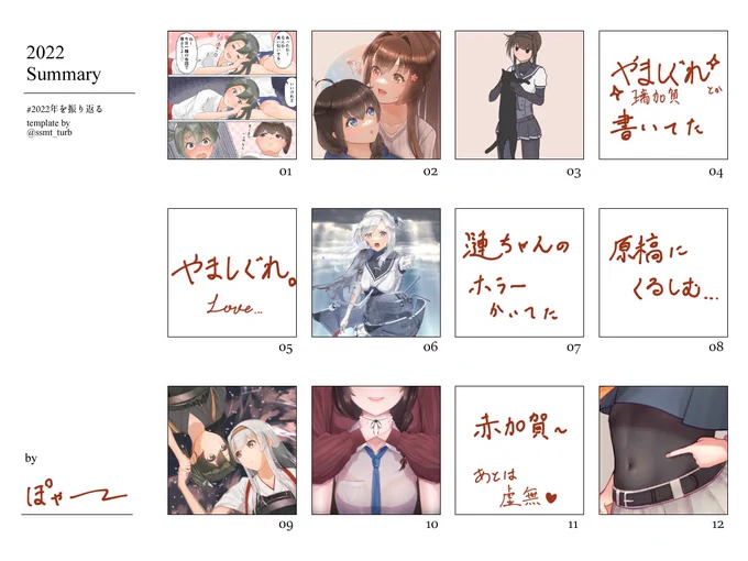 今年は満足いく小説が書けて、初めて本を作ってイベントも出て、創作方面では超実りある一年になりました!
絵も去年はじめの方と比べると明らかな進歩が!
来年はもっと気軽に絵を描けるようになりたいな～🥳

#2022年を振り返る 