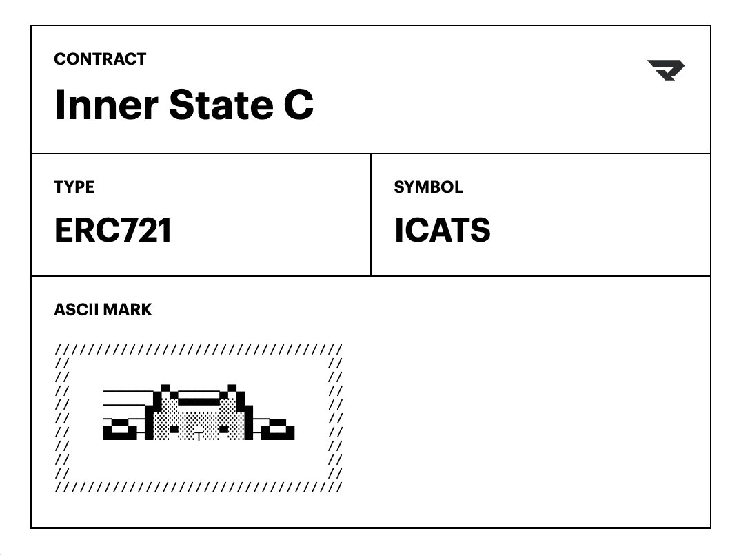 Inner State C by Zashi Frovano

0.1 – 0.2 eth

looksrare.org/collections/0x…

#nft #NFTCommunity #contemporaryart #Ethereum #Blockchain
