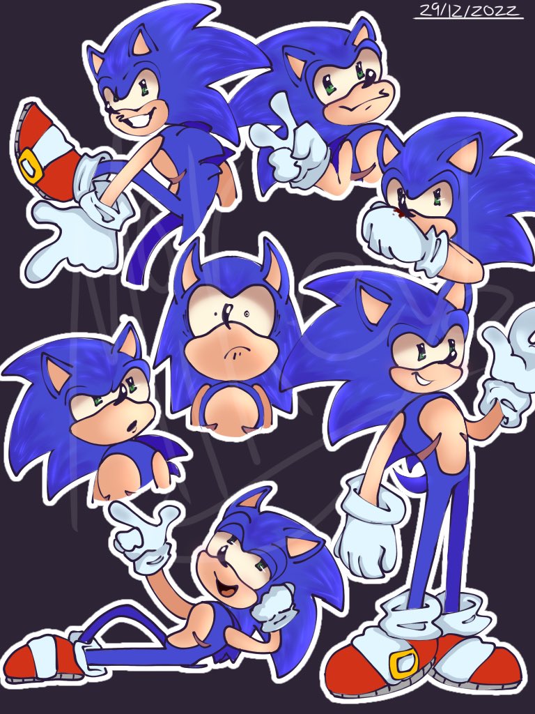 donatron9000's tweet photo. Funny sonic art 😼 #sonicthehedgehog #sonicfanart #art https://t.co/61w2RaNEIu