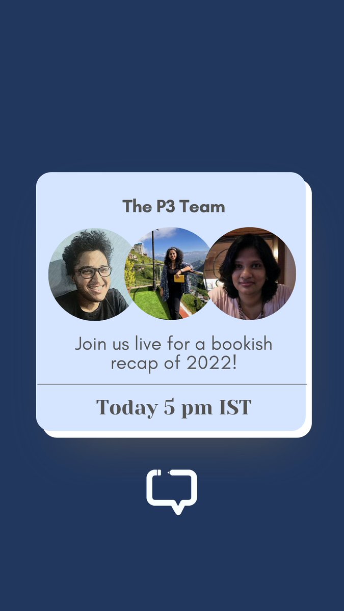 purplepenciled's tweet photo. The #P3Team was live today on Instagram to talk about our favourite reads for the year!
Read this thread on to know what those books were- π§΅
#BookRecommendations #P3Recommends #BookLovers #PurplePencilProject #BookTwitter https://t.co/Ku24tMCPh6