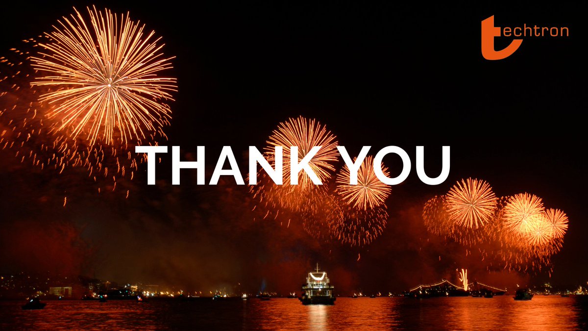 TechtronComp's tweet photo. Thank you to our clients and team for a wonderful year. We are grateful for your continued support, and look forward to an even more successful 2023! Thank you again, and we wish you all a happy new year!
#Techtron #TrustedIT #ITSolutions https://t.co/GhaY6GYU8k
