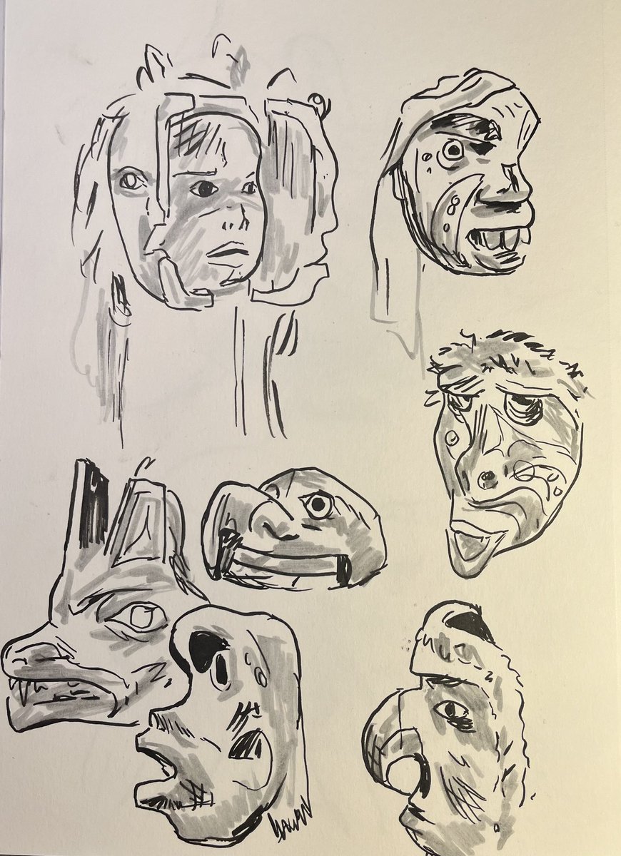 kylekoz3's tweet photo. Sketches from the @AMNH https://t.co/2IndVkMyu6