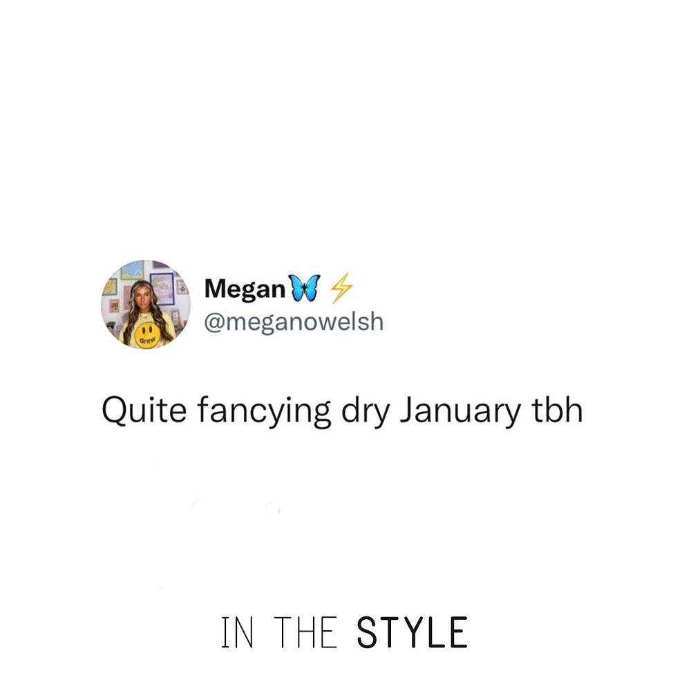 inthestyleUK's tweet photo. Let us know if you are doing dry jan👇 https://t.co/iX1rhMP7NM