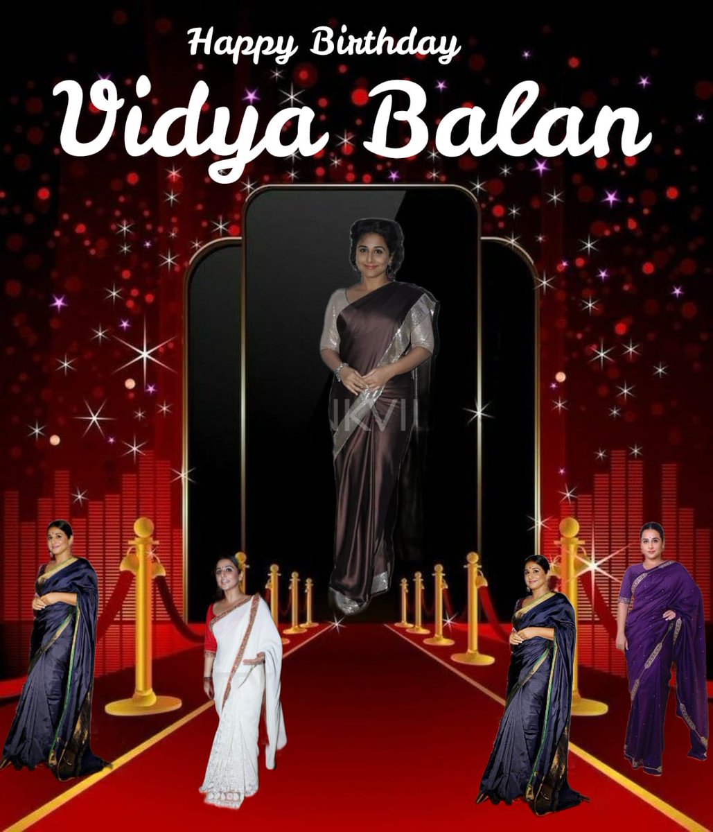 Vasanth41188603's tweet photo. Happy Birthday Vidya Balan
#vasanthakumarraman
#HBDVidyaBalan
#VidyaBalan https://t.co/zP5Emk1t8U