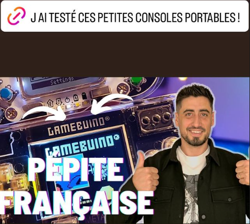 For french Speakers : Romzo vient de publier une vidéo YT qui parles de #gamebuino META et classique. youtu.be/3JuYS2MawfU Soutenez sa chaine et le YT francophone, il me mérite (ce n'est pas un placement de produit😀). #madeinfrance  #vousparlezfrancais