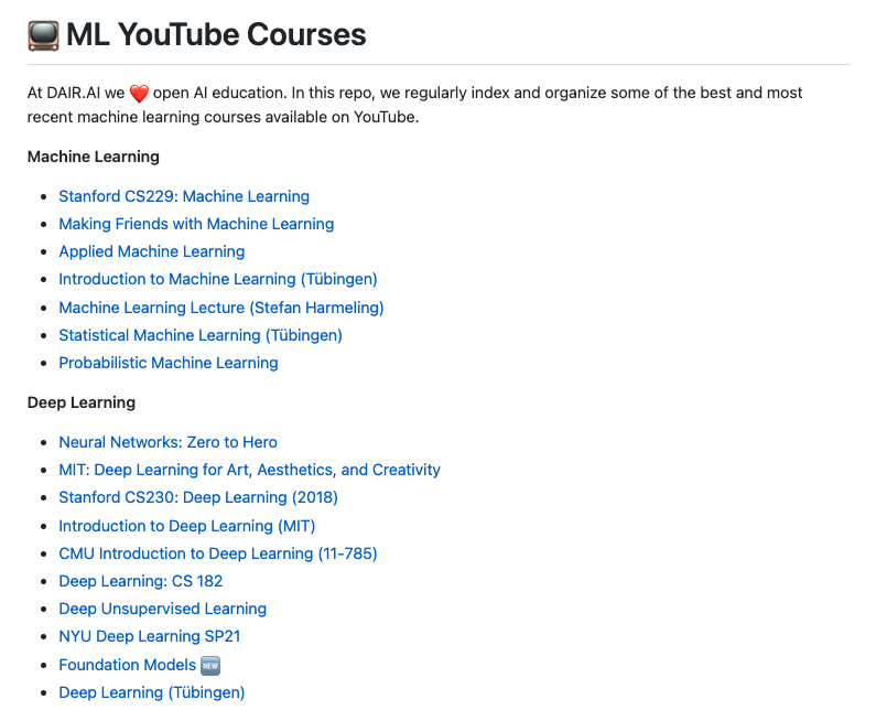 omarsar0's tweet image. In 2022, we spent a lot of time building AI education @dair_ai.

Here is a recap of all our efforts: