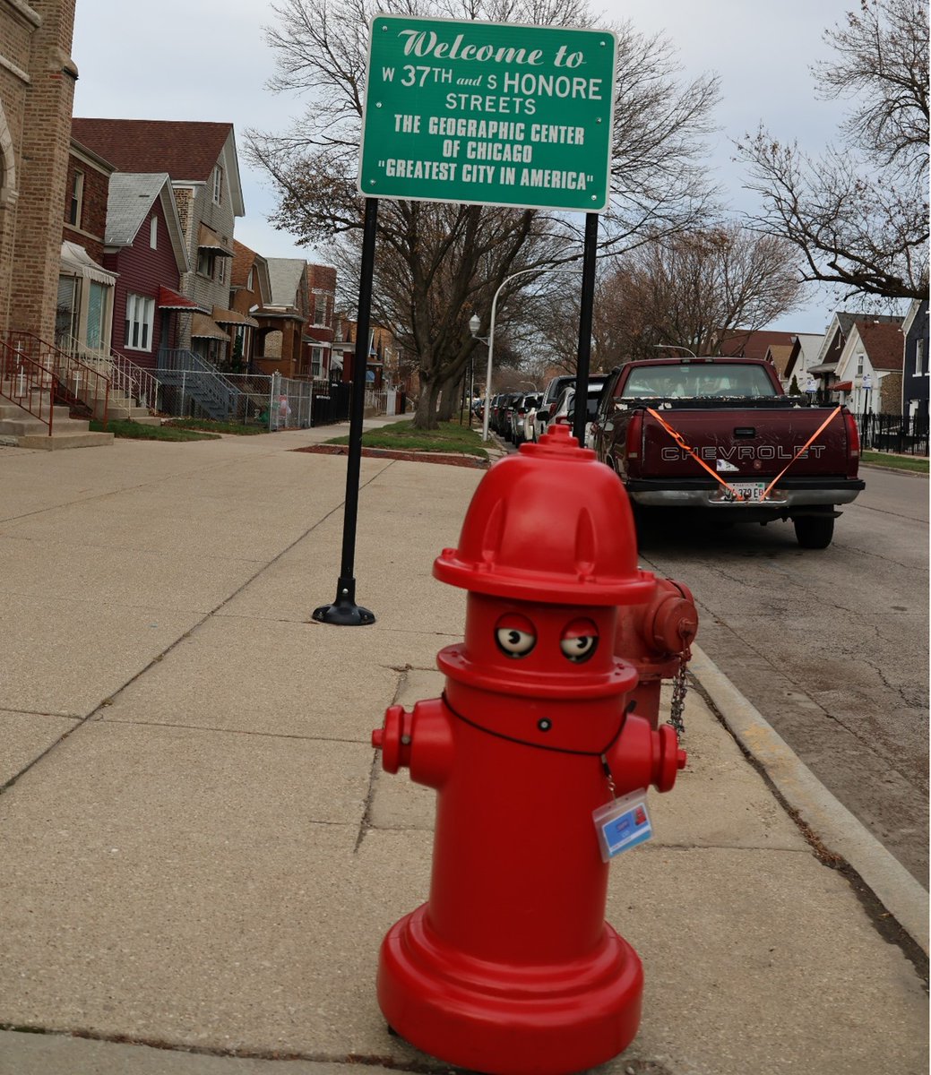 Congratulations to <a href="/Anabelfor12/">Anabel Abarca</a> for guessing correctly. I was at 37th and Honore which lays claim as the geographical center of Chicago. Thanks for participating and remember to look for me every Monday to guess #wherespluggie.