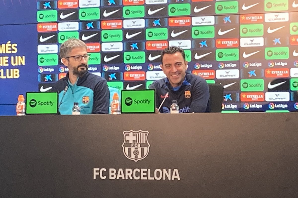 alexcastells's tweet photo. Algú està content amb la cautelar per Lewandowsi… Tot i que Xavi encara no sap si podrà jugar al Metropolitano el 8/1 https://t.co/ig9r9BbIEH