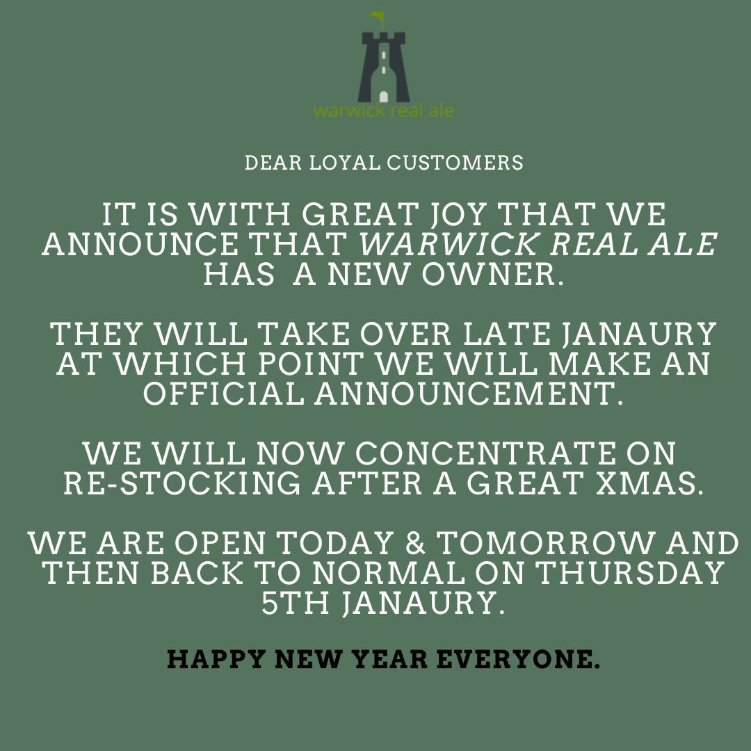 Warwick Real Ale tweet media