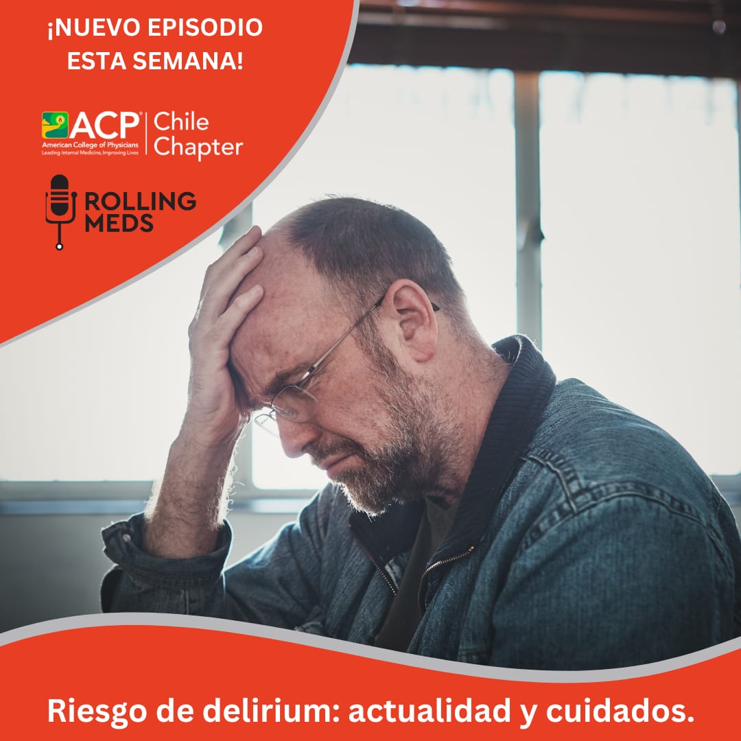 Rolling_Meds's tweet photo. Estrenamos el capítulo 9 de la 2da Temporada. Nos acompaña la Doctora Victoria Espinosa, jefa de la Unidad de Tratamiento Intermedio de Clínica Alemana de Temuco. Quien nos hablará del delirium: actualidad y cuidados. https://t.co/hiDYs7QePG
#RollingMeds#podcast#delirium https://t.co/mtHhE3zIzp