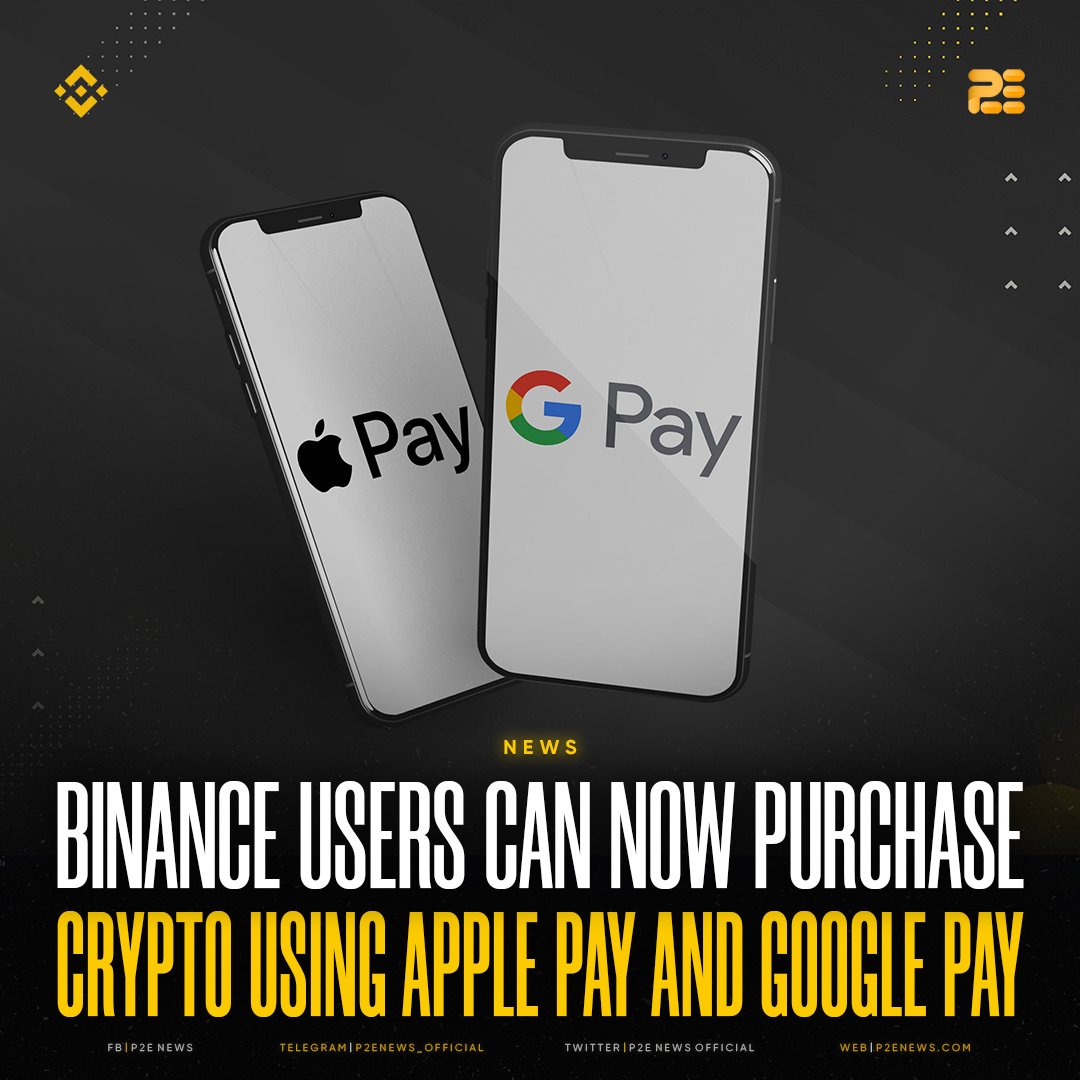 SpaceFoxCoin's tweet photo. 🌐 @binance made it simpler and easier to buy #crypto. You can now use Apple Pay and Google Pay to purchase your favorite cryptocurrencies on the platform.

FULL ANNOUNCEMENT: https://t.co/Oi2qQFcJ4Q
#Binance    $BNB https://t.co/Qjrz55vd3v