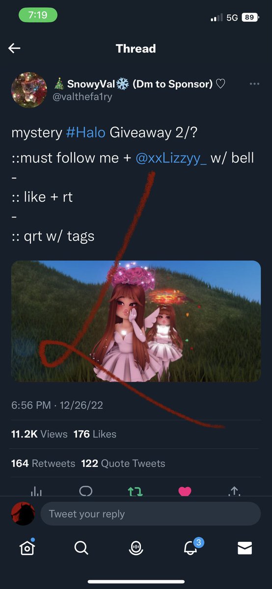 LustVirgindream's tweet photo. @valthefa1ry @ittosdarling @xxLizzyy_ Done :)
@SarrowsCupid @TearsGothic https://t.co/qgVYgVCujp