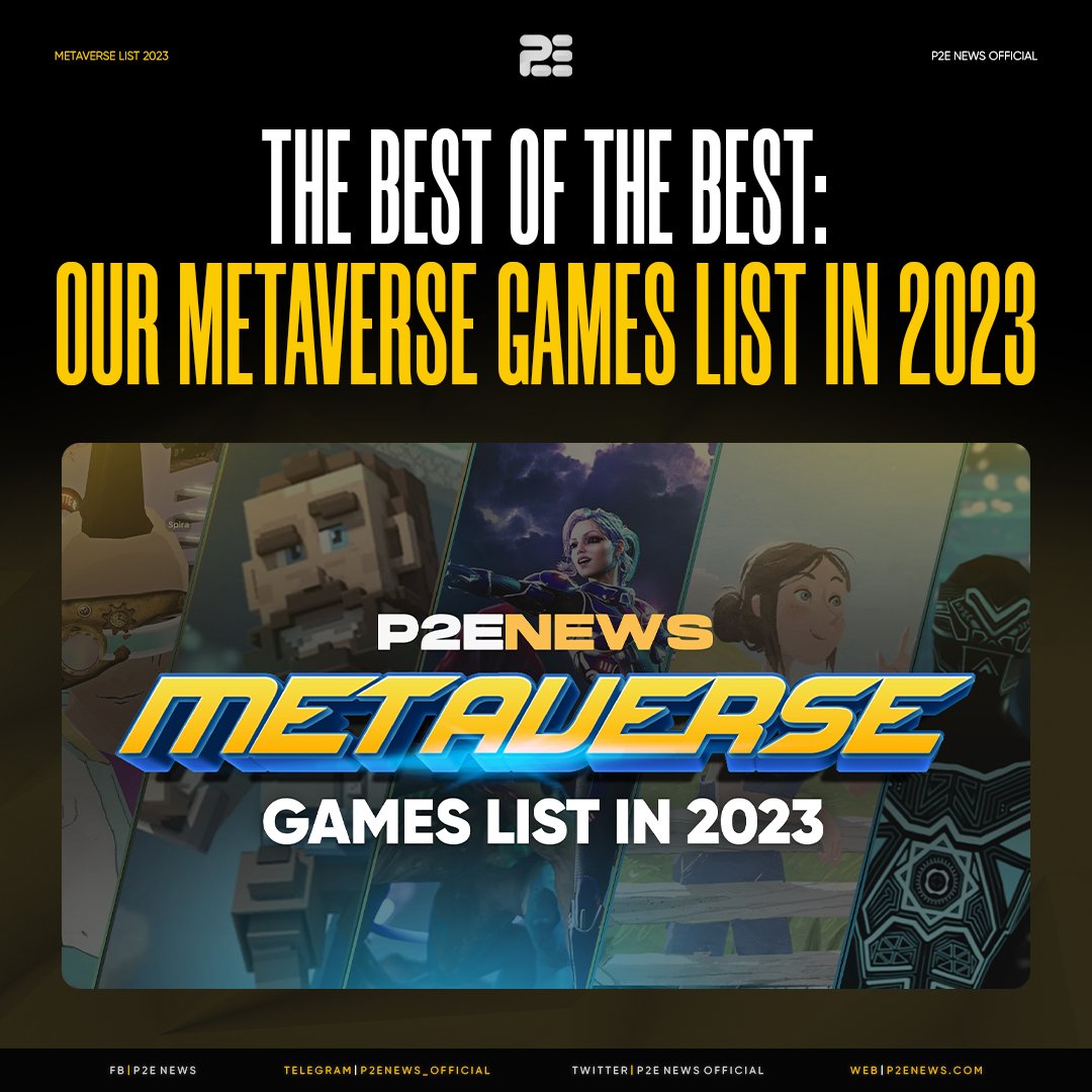 SpaceFoxCoin's tweet photo. With the year almost over, it's time to start thinking about what's next in the world of #gaming. Our list of the top #metaverse games to play in 2023 is here to get you started!

FULL LIST: https://t.co/PTZ6dFgRso…
#Metaverseproject #NFT #Web3 https://t.co/DTbrmjCret