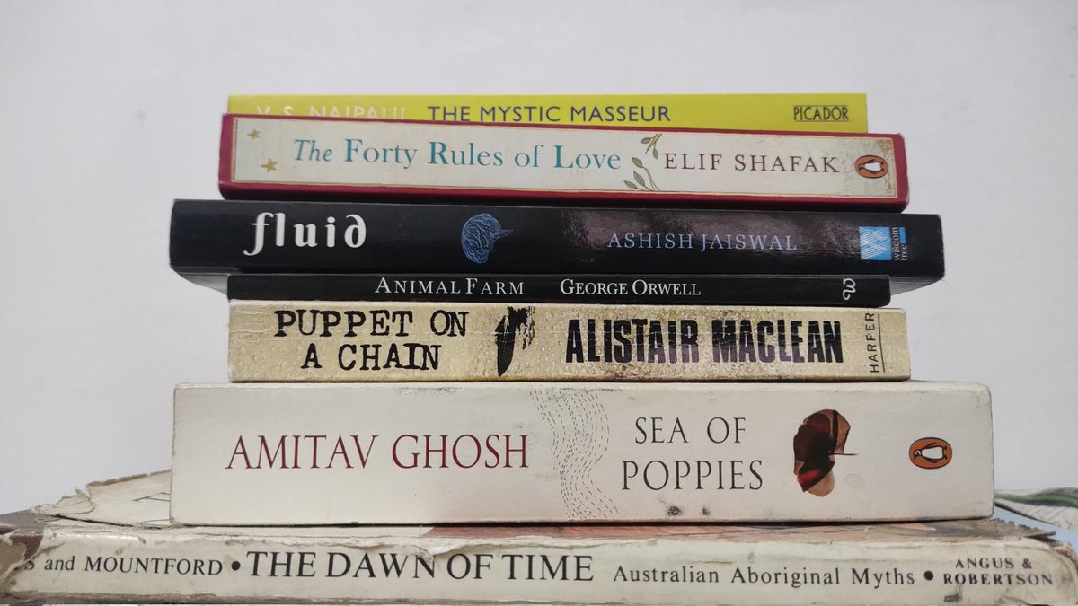 This year I have completed 12 books. The books not shown here are:

The big dish
The discovery of Neptune
Autobiography of Charles Darwin
Gently Falls the Bakula by Sudha Murthy
By the Sabarmati by Esther David

Let me know of any interesting book(s)..