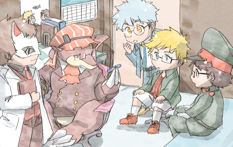 今年の4枚のやつ、楽しく描けたやつから 