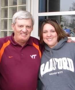 Radfrdlisa's tweet photo. Last time I was at the Gator Bowl in 2006 I was rooting for the @HokiesFB. Today I'm excited to support my husband's team, @GamecockFB and watch @CoachSBeamer carry on the Beamer Ball legacy!! #GatorBowl2022 #BeamerBall #GoCocks https://t.co/4Fzy7qjajJ