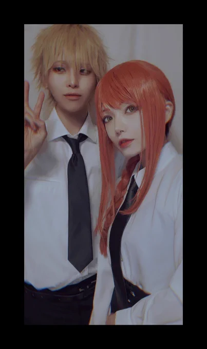 宅cos///マキマさんとツーショ 