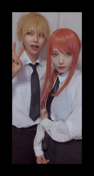 宅cos///マキマさんとツーショ 