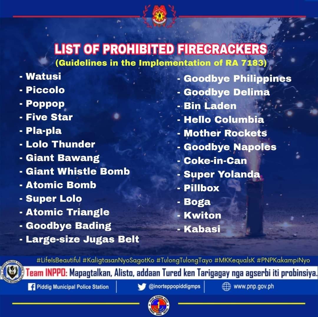 #LifeIsBeautiful
#KaligtasanNyoSagotKo
#MKKequalsK
#TulongTulongTayo
#PNPKakampiNyo