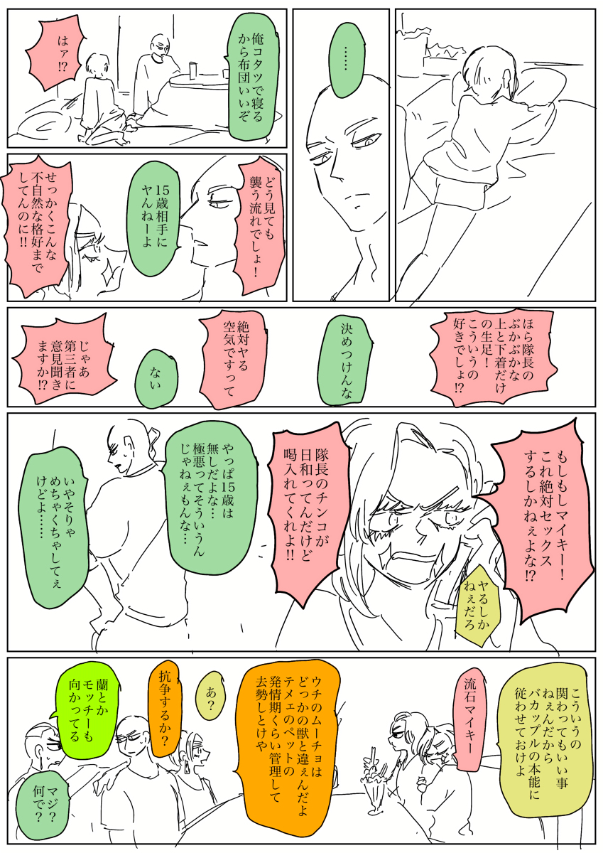 [R-18G] 東卍京8 #ついろぐ https://t.co/8t2BxQ0HkC 