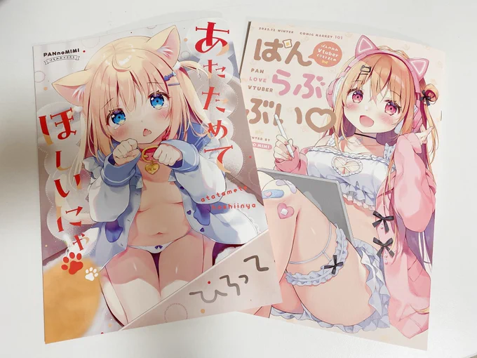 新刊2冊、先着のミニ屏風、抱き枕(カレンダー持って帰るの忘れた) 