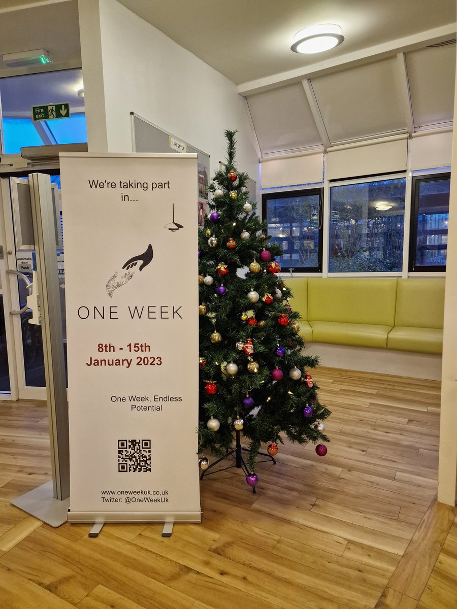 We're proud to be supporting One Week, which starts on the 8th January and runs for 7 days. We'll be saving as much energy as possible! #oneweekuk #oneweek #oneweekchallenge #saveenergy