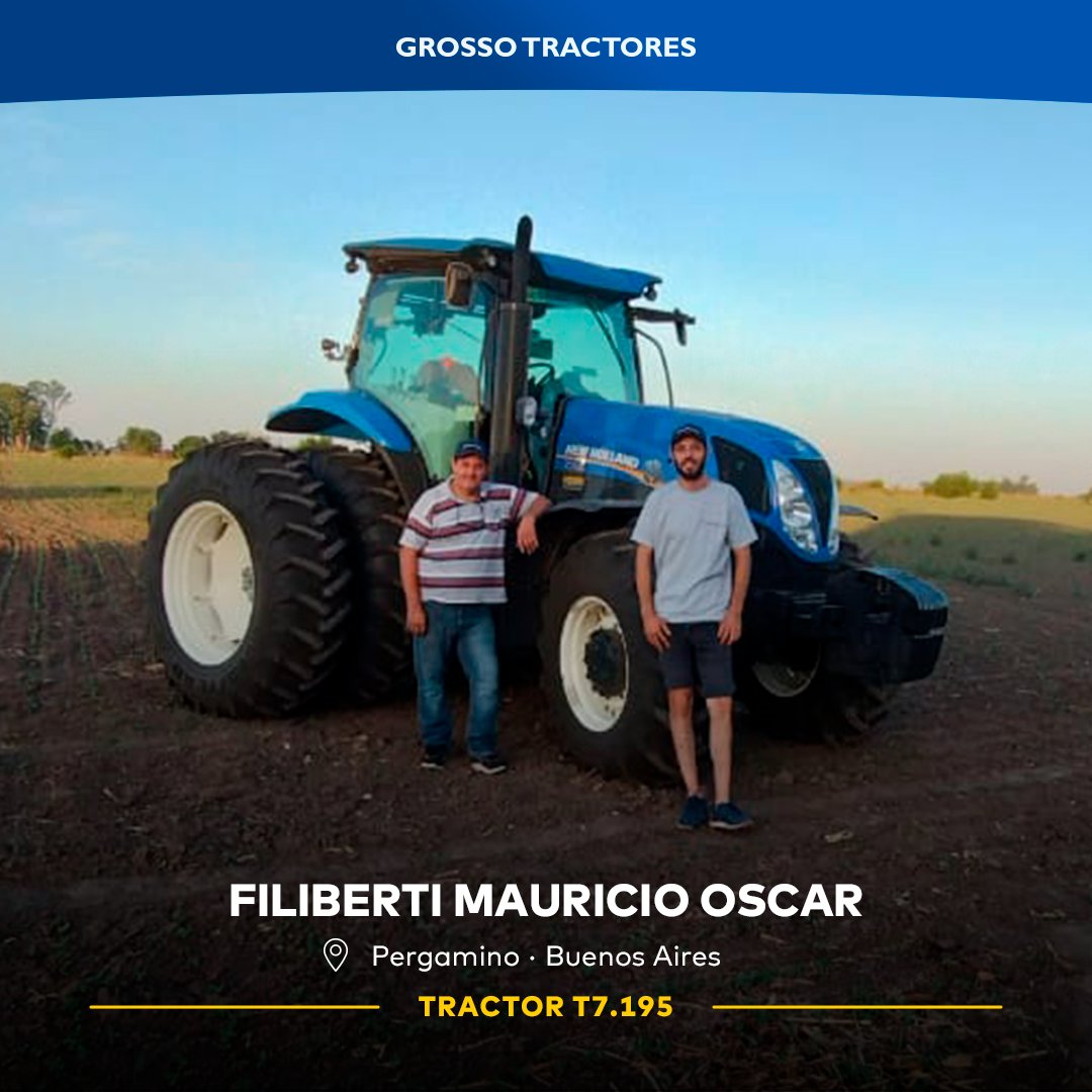 GrossoTractores's tweet photo. ✨ Entregas de diciembre ✨
¡Gracias a nuestros clientes por seguir eligiéndonos!
.
#GrossoTractores #NewHolland #Tanzi #SuperWalter #FrancoFabril #Gea #Innovación #Maquinarias #SomosGrosso #GrossoProductos https://t.co/x4kcjee2ez