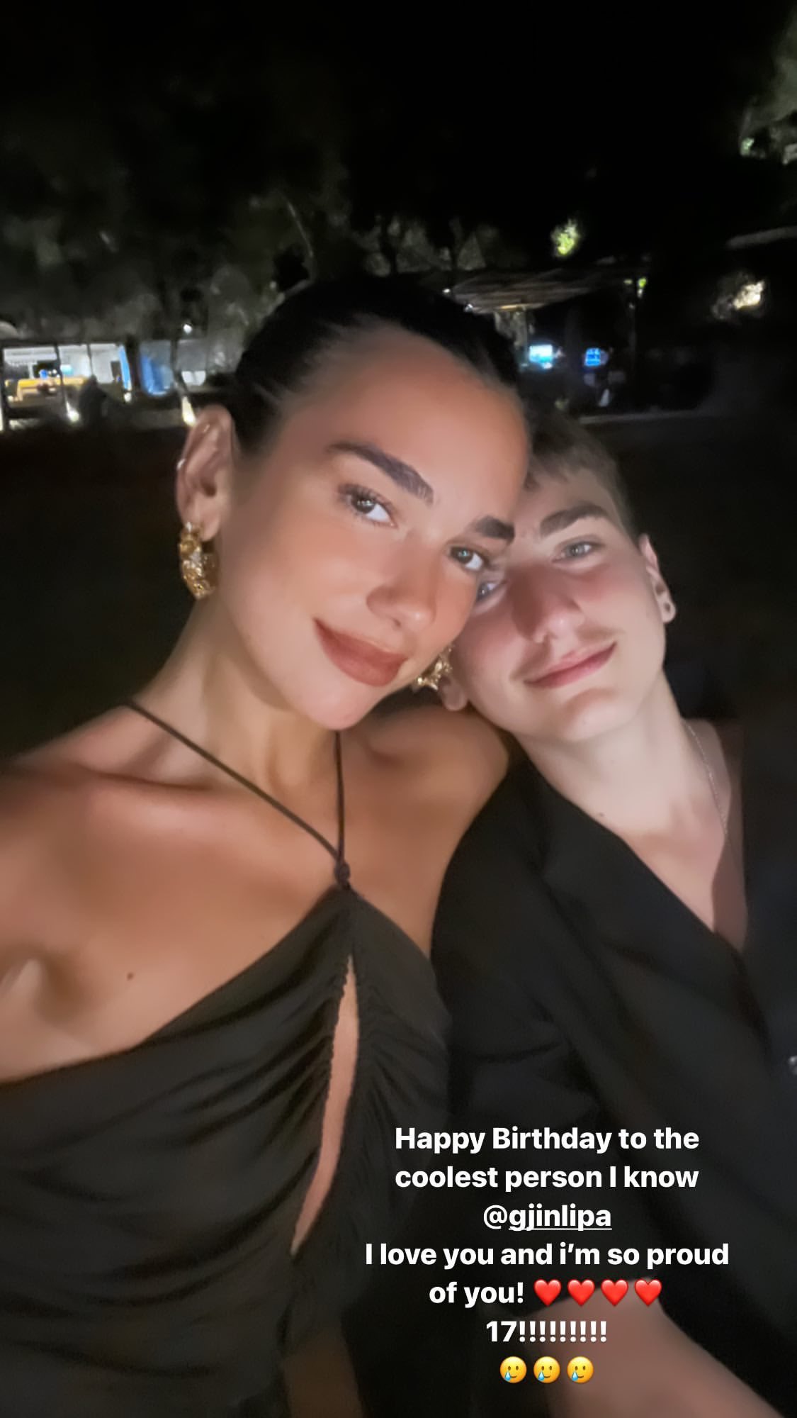 Dua Lipa Hungary On Twitter DUALIPA Wishing Her Brother Gjin A 