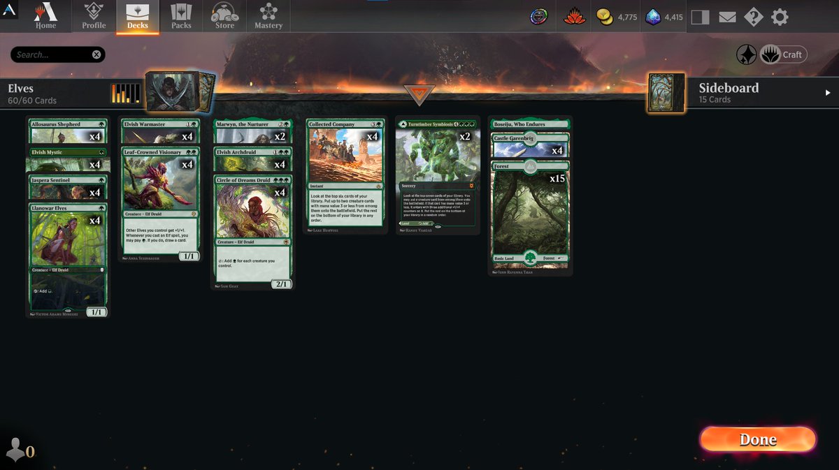 JARS_ARG's tweet photo. @flamedragons_ @TandyMTG Looks like you didn't see the screencap I just posted where it clearly shows 61 of 65 rares and 18 of 20 mytics on Dominaria United. If you play the game you get all the cards you need, even for several decks on different formats. What you DON'T get is all the cosmetics. https://t.co/8Pqfbsg7Fo
