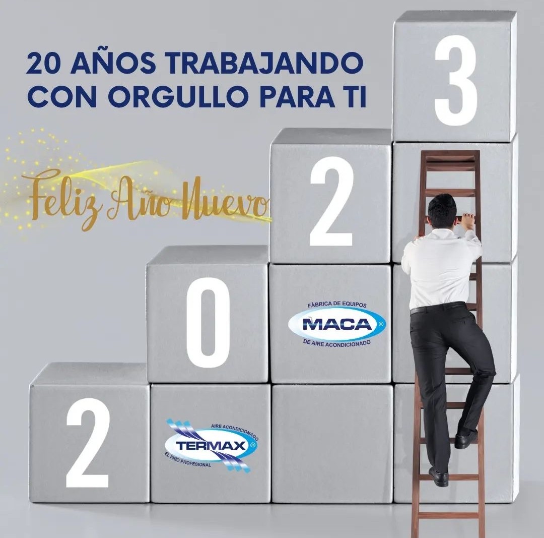 Termax_Ve's tweet photo. #aireacondicionado
#MACA
#TERMAX
#ElFrioProfesional #Venacor   #FelizAñoNuevo2023 https://t.co/AE92h1od1W