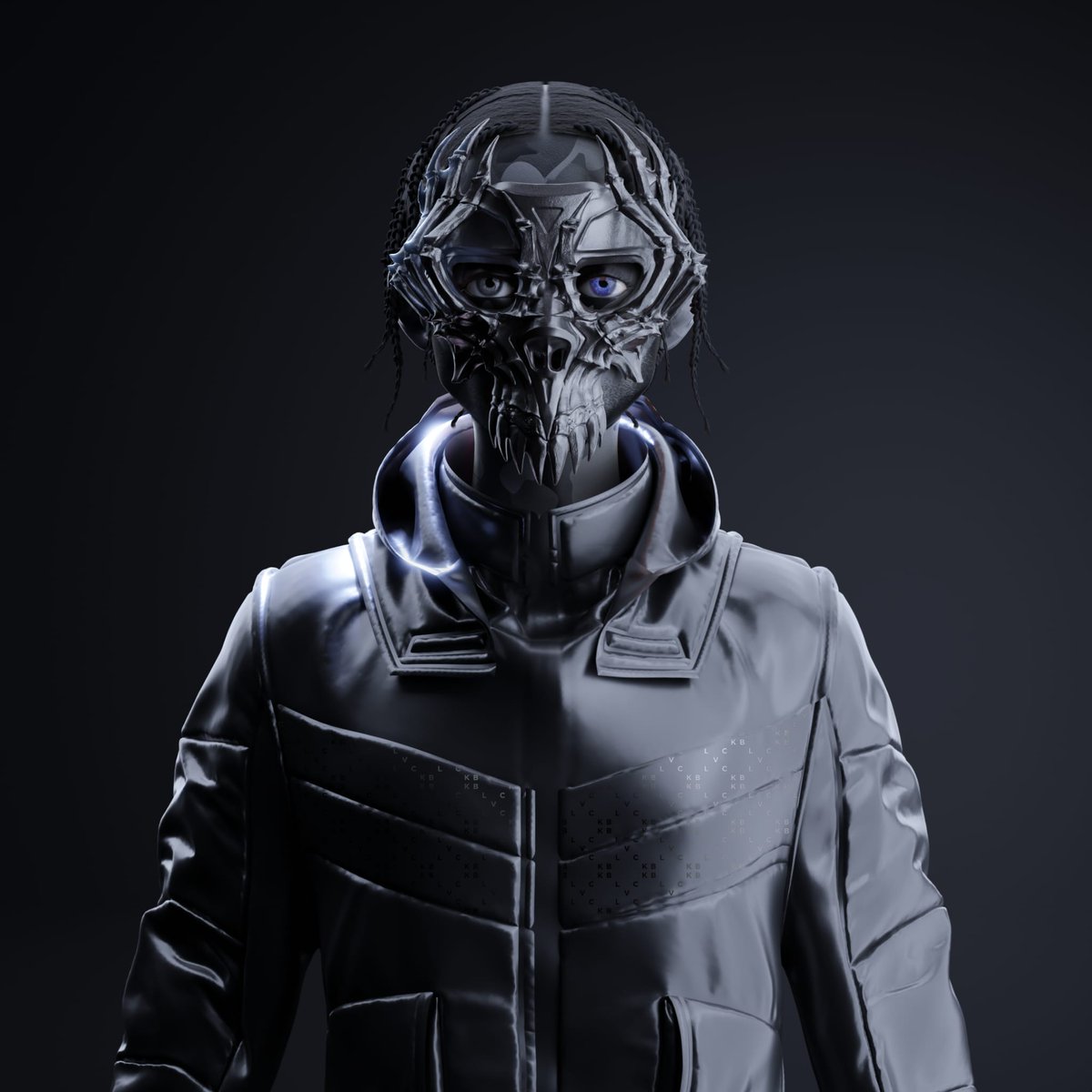 sevenonchain's tweet image. As its BLVCK Friday I thought I would share my favourite in my collection.🖤🖤. Let me see your favourite #blvck fam.

I feel like he should be in a Terminator movie. The most stylish terminator ever seen.

What you think @BlvckParis would you agree?

#blvckfriday