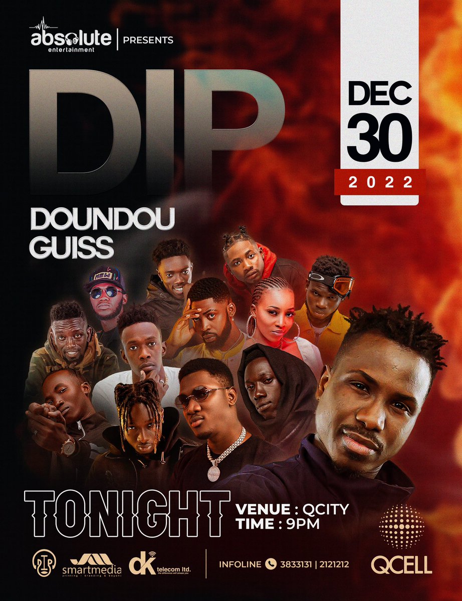 BBlackBarbie's tweet image. DIP DAY🙌🏾🔥
Tonight at Qcity LIVE! 

Don’t miss out…. 
#AbsoluteEntertainment 
#Qcell
#DkTelecom
#SmartMedia 
@dipdunduguiss @hussain_dada1