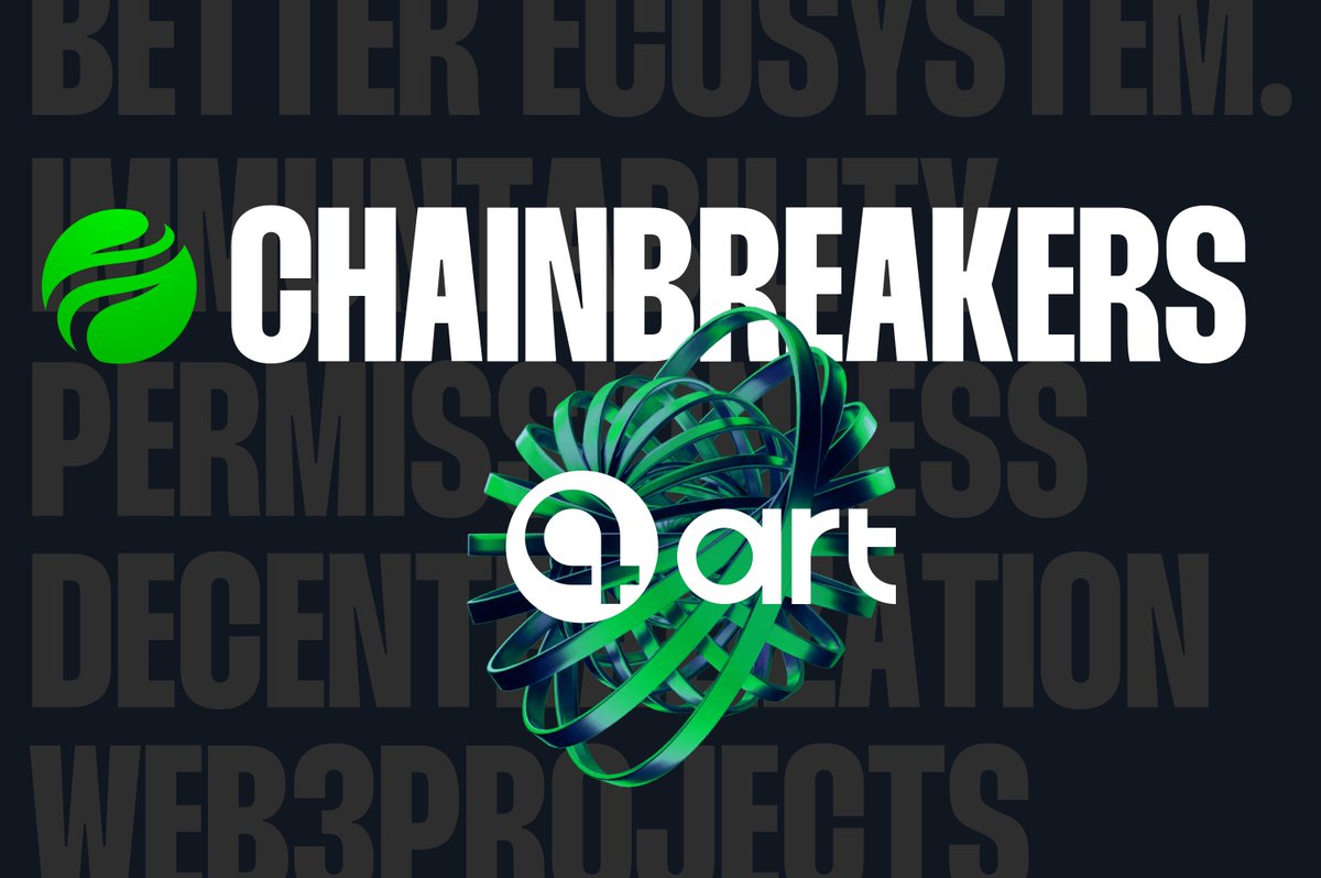 We are excited to announce:

ChainBreakers have officially acquired Alpha Art 🧵
@chainsnft_