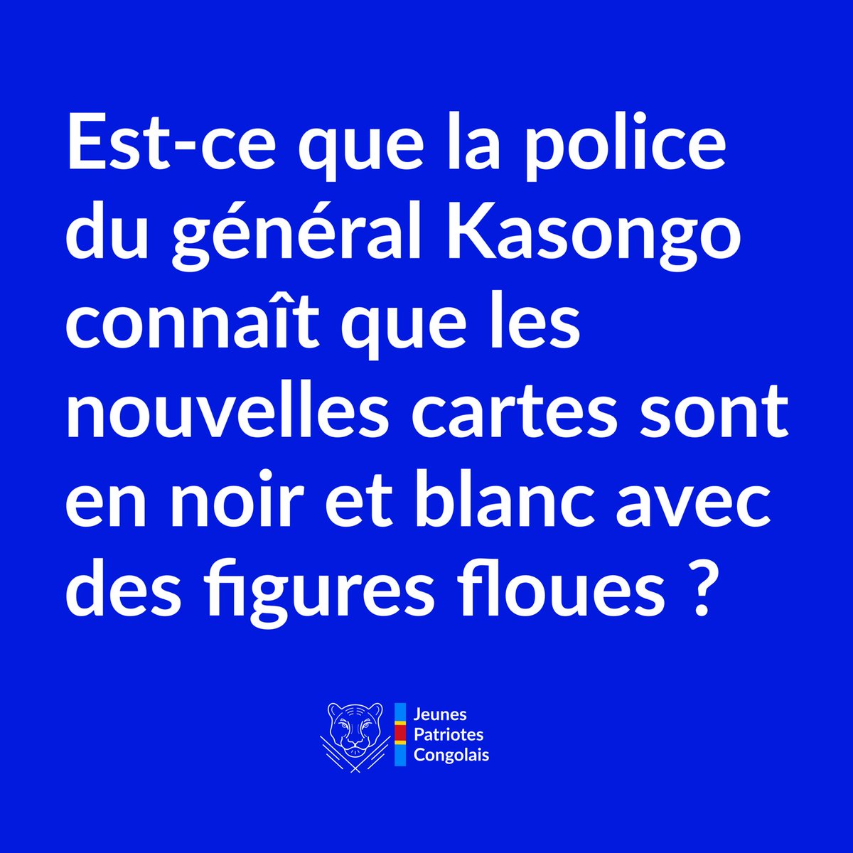 Jeunes Patriotes Congolais tweet media