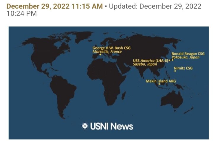 Oceanworldfree's tweet photo. 🇺🇲CSG11 USS Nimitz CVN-68 &
🇨🇳#cv16Liaoning's CSG, both are operating in the vicinity of #Guam, #WPacific
The 1st time PLA showed off its sea/air power projection to close US soil from its homeland as well as #DF26 & #H6K can attack US anytime if it needs
#2ndIslandChain
#A2AD https://t.co/GbR4VF7y1a