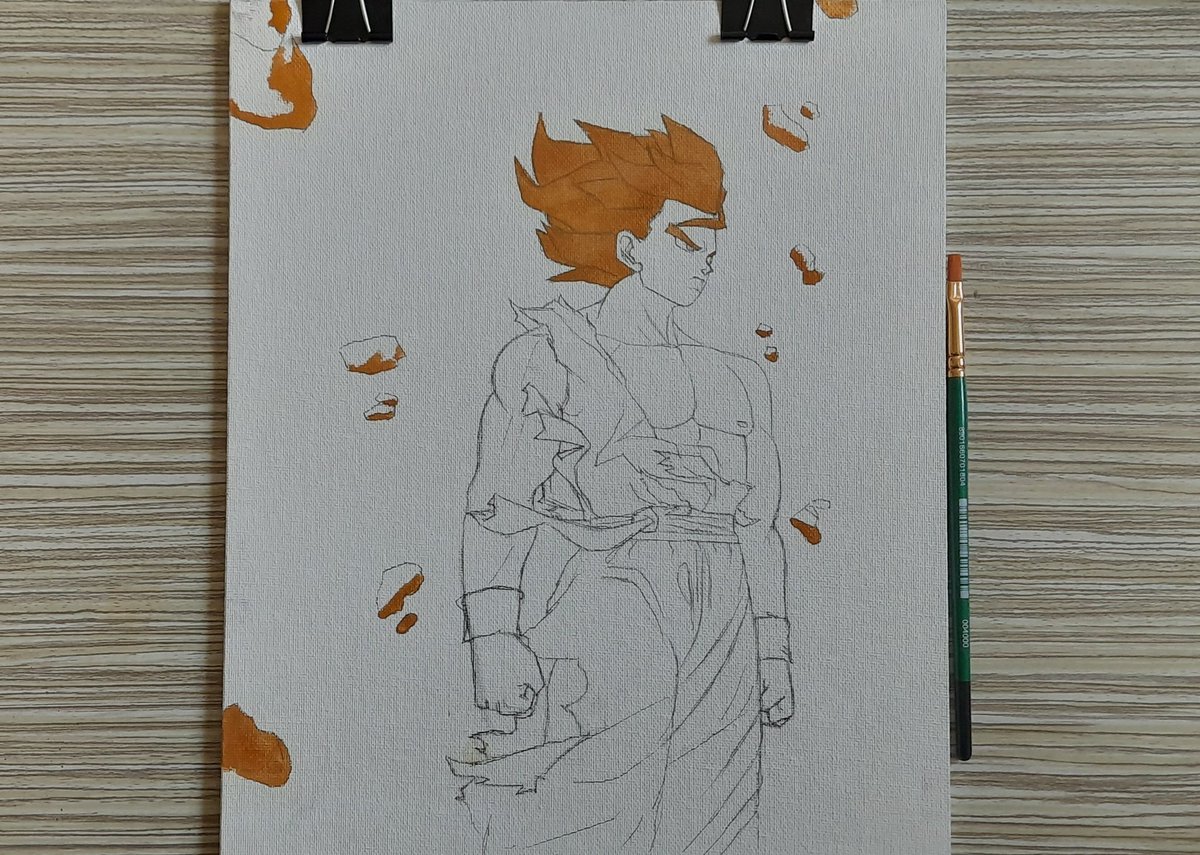 som_animation's tweet photo. Goku 
Canvas Acrylic Painting of Goku 

#goku #dragonball #supersaiyan #gokublack #canvaspainting #canvasart #gokucanvaspainting 
#acrylicpainting #kakarot #art https://t.co/qnoaj4Br91