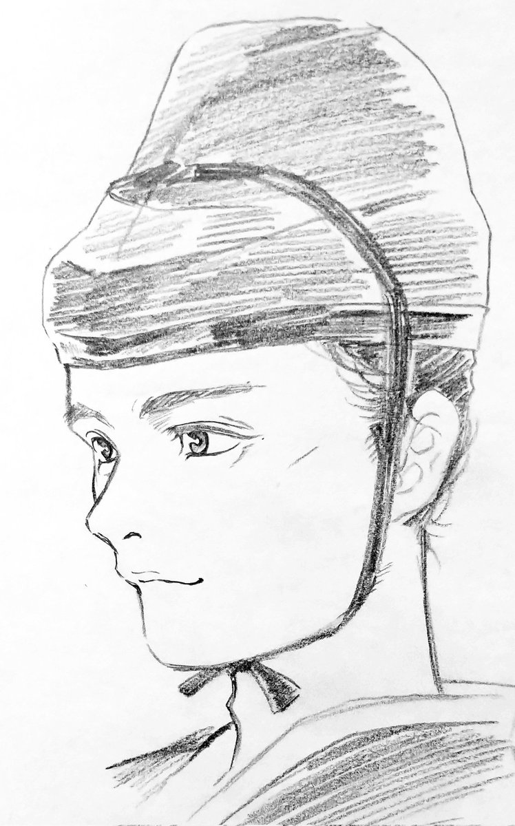 ほぼ模写です 