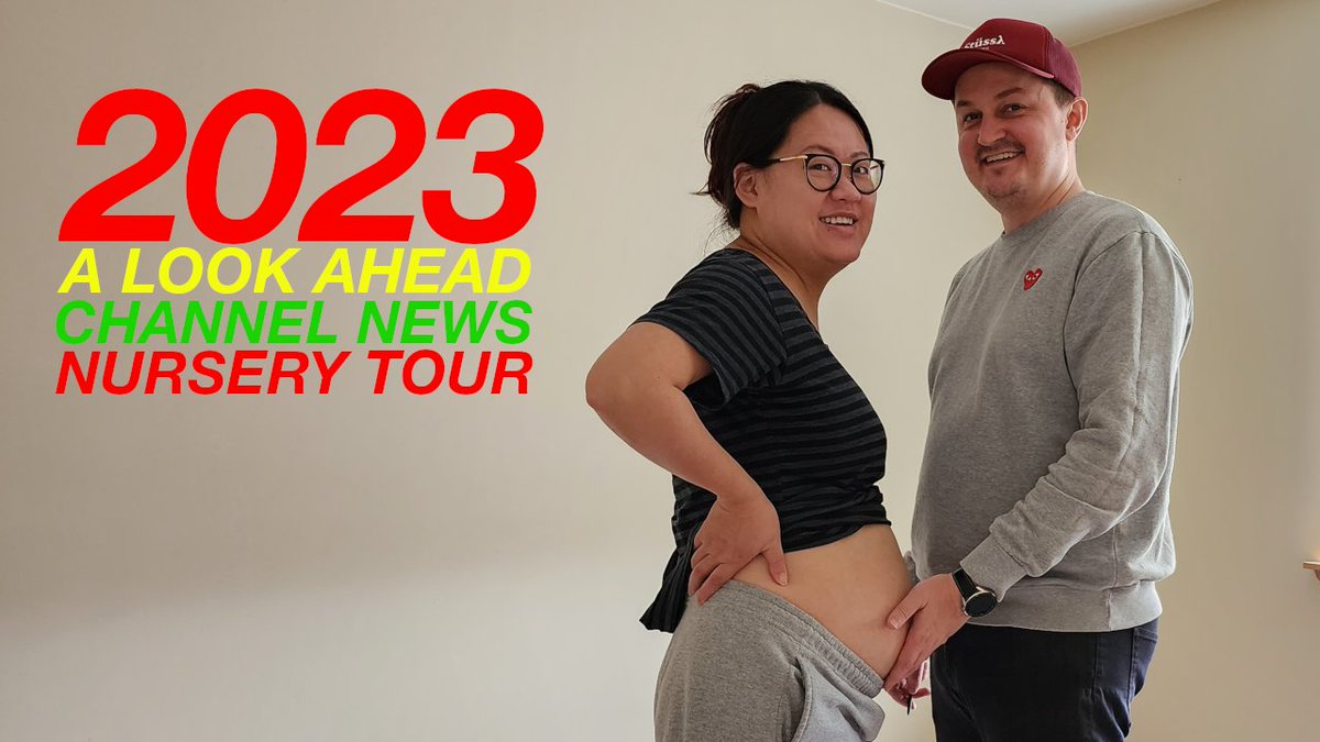 Happy Friday!🤓 In our last video for awhile, Yajing and I look forward into 2023, reveal our baby's gender, a brief nursery tour, and discuss what to expect from our channel in 2023. Happy New Year everyone! 🥳
youtu.be/7sVUOCMdxjM

#2023 #yearendreview #newvideo #vlog #baby