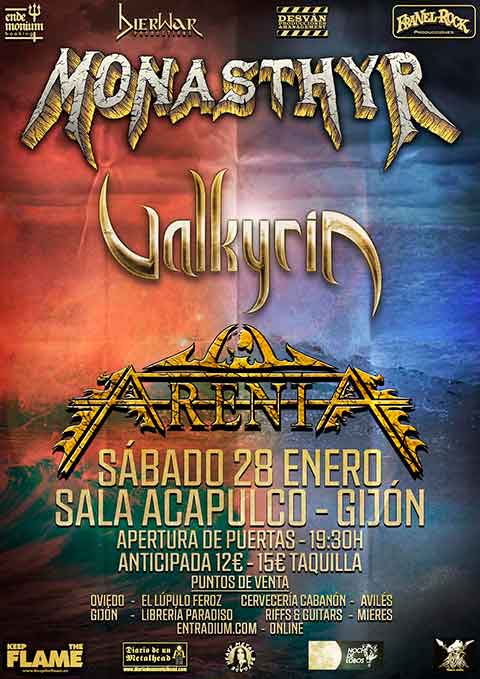 DMetalheadRadio's tweet image. El 28 de enero hay concierto en Gijón. Si quieres, puedes ir gratis. Entérate aquí: diariodeunmetalhead.com/2022/12/monast…