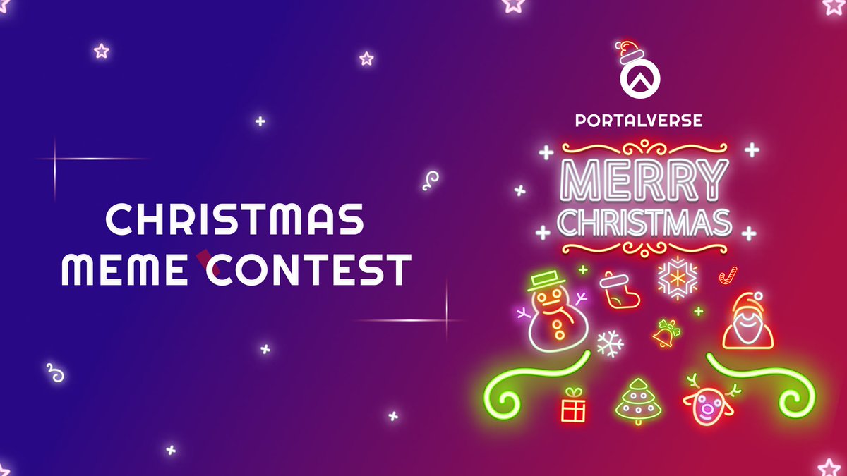 Yuletide is here!🌲

Announcing the first-ever Portalverse #MemeContest 🥳

Share your creativity and stand a chance to win from the 1000 $VOP pool👏

1️⃣ Follow <a href="/Portalverse_Net/">PORTALVERSE</a> 
2️⃣ Tag 3 friends
3️⃣ Post your meme
4️⃣ Share link on discord

Ends: 10th Jan  2023⏰

#NFT #web3 #meme