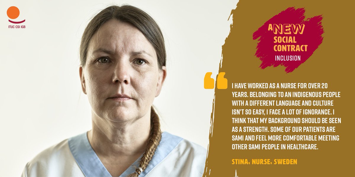 Poverty & economic #inequality continue to grow, 2bn people are trapped in the desperation of the #InformalEconomy, 75% of people lack #SocialProtection.
📢We demand a #NewSocialContract to build an inclusive world economy that works for everyone. #ITUC22