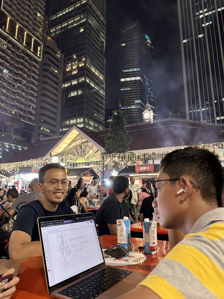ainunnajib's tweet image. Next episode of #CodingEverywhere , got the table, waiting for the food.
feat. @TeguhArifiyadi the Indonesia 🇮🇩 cyber leader