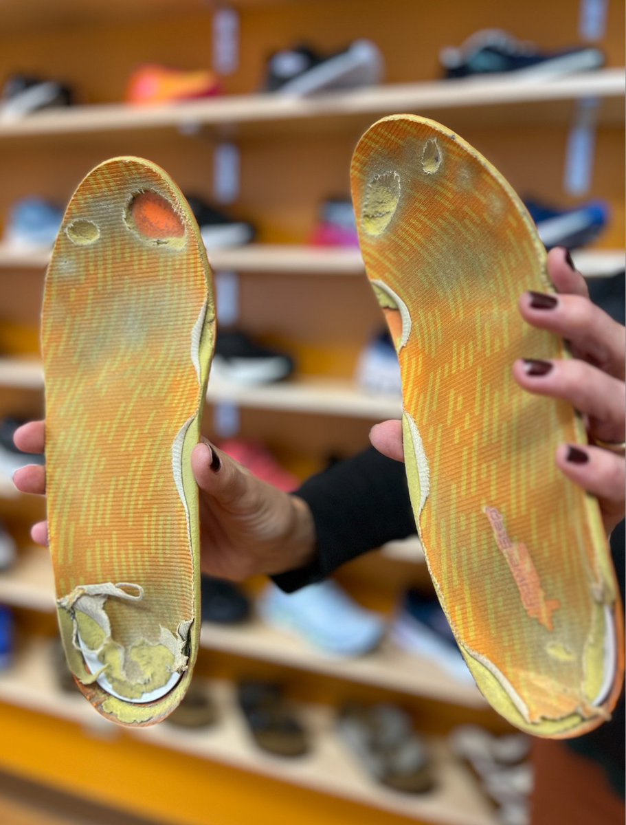 New year’s resolution, treat your feet right perhaps?!  Who needs new insoles?!