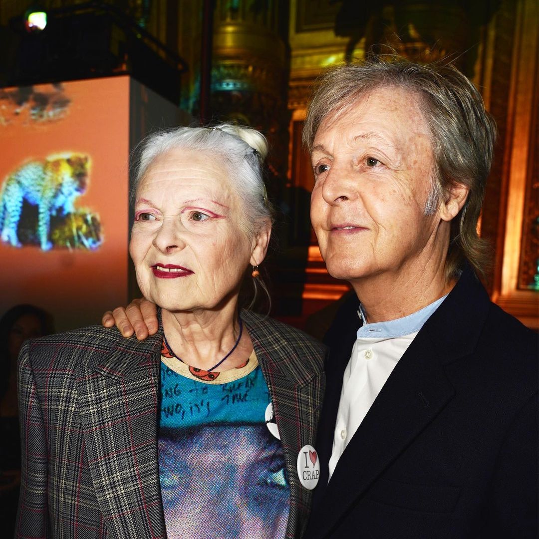 Goodbye Vivienne Westwood. A ballsy lady who rocked the fashion world and stood defiantly for what was right. Love Paul x