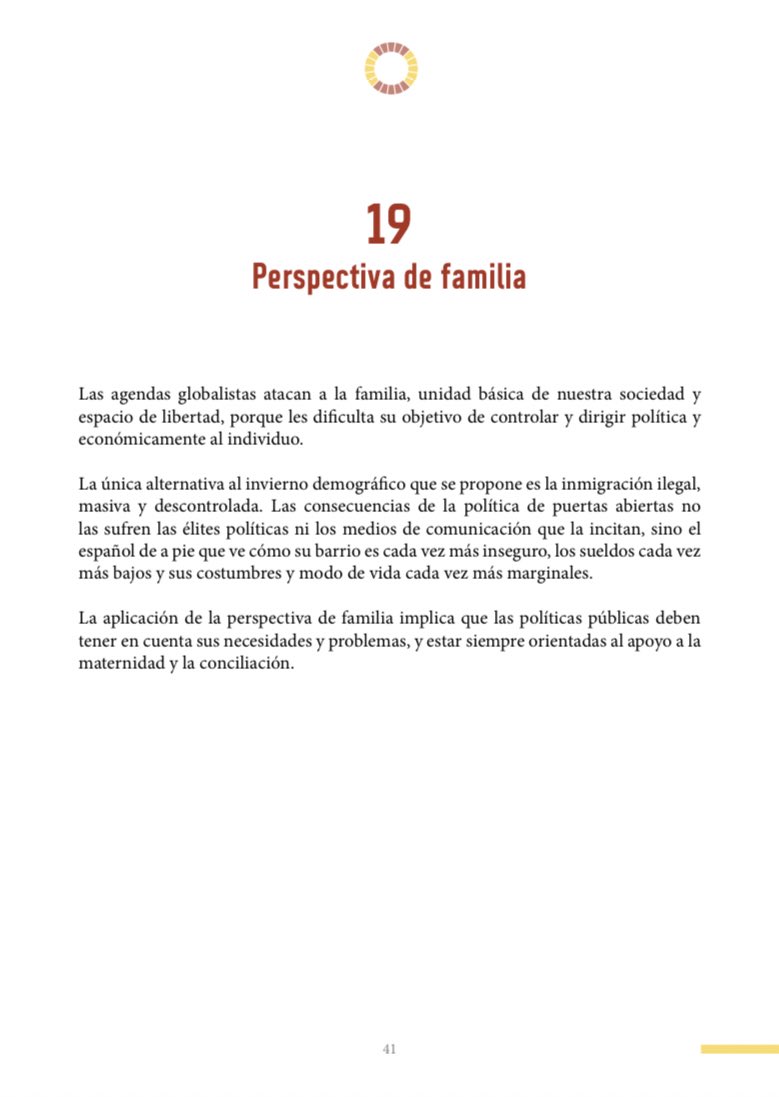 madrid_vox's tweet photo. 👪 En este día de la Sagrada Familia queremos recordar la #AgendaEspaña y la importancia de hacer política con "Perspectiva de Familia" https://t.co/tAhtnPepOl