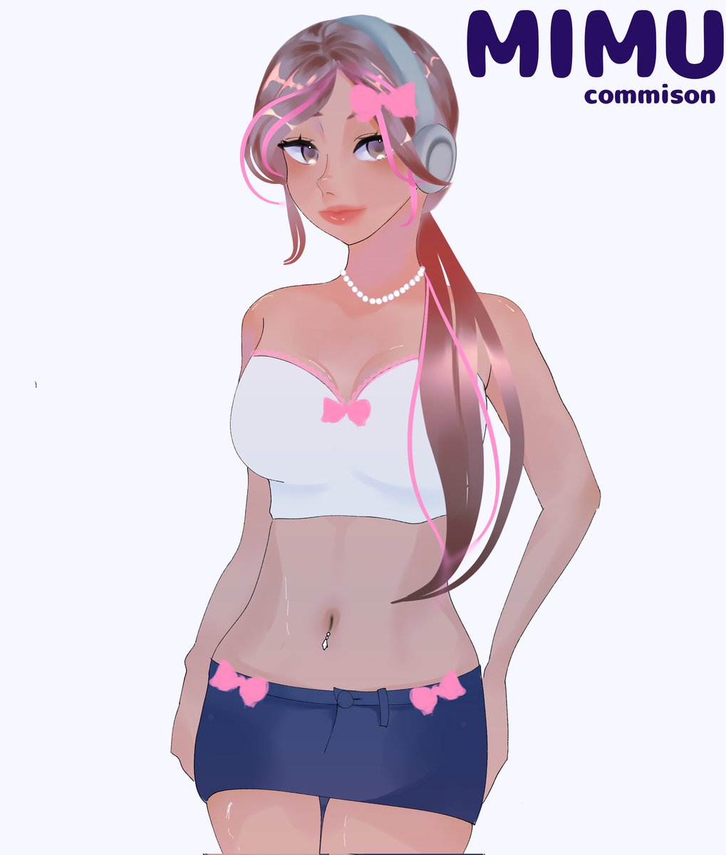 miuchijj's tweet photo. Half body commision for @cupidskl in Style 2, thanks for ordering c: ♡♡

#RobloxArtCommissions #robloxart https://t.co/NjCWHgNyw5