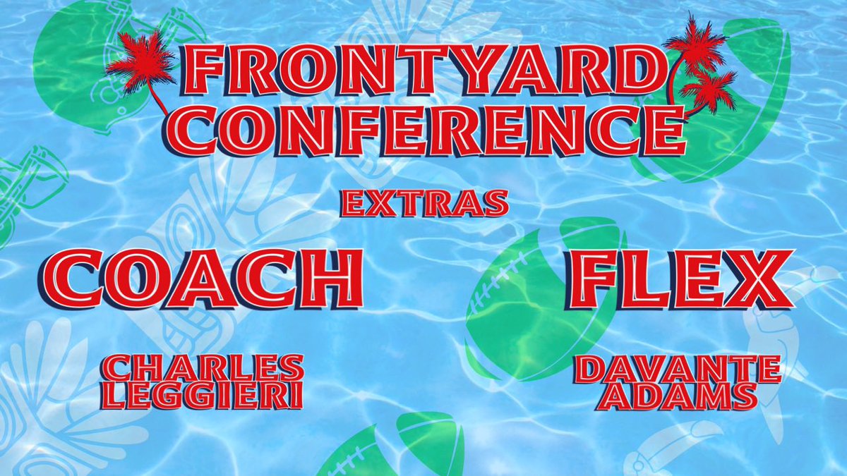 Despite having his season end with a crushing loss in the Frontyard Conference Championship, Charles Leggieri will have the opportunity to represent his conference in the 2022 Pro Bowl and potentially win $50 and cut dues for his conference by 25%! 4/7