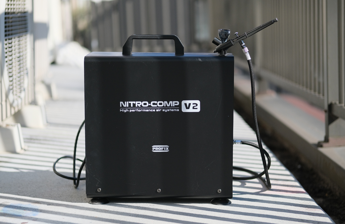 ニトロコンプV2 エアブラシ付き ニトロコンプV2 エアブラシ付き